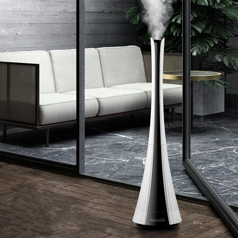 6L Floor-Standing Air Humidifier Household Mute Remote Control Bedroom Office High Capacity Aromatherapy Dual-Core